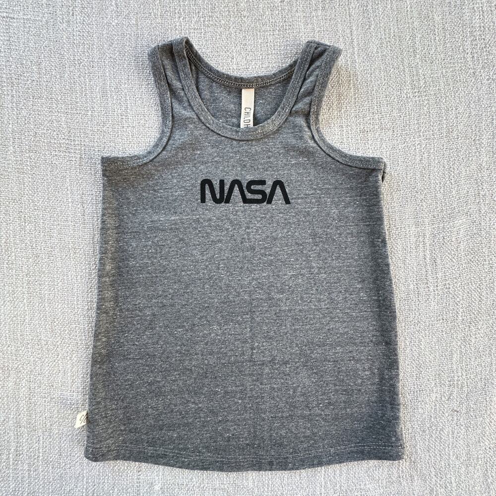 Childhoods NASA Tank Top EUC 6/7